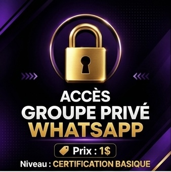 Private WhatsApp access group