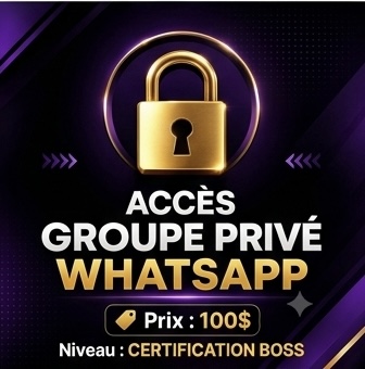 Private WhatsApp access group