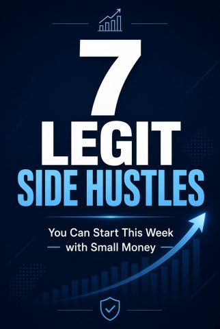 7 Legit Side Hustles You Can Start This Week with Small Money