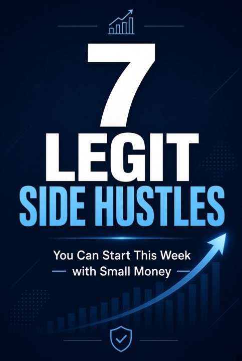 7 Legit Side Hustles You Can Start This Week with Small Money